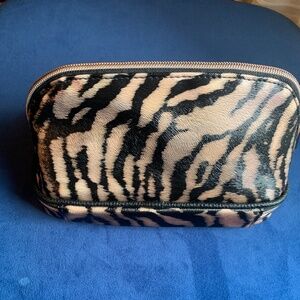New 2 Compartment Neiman Marcus Make-Up Toiletry Case